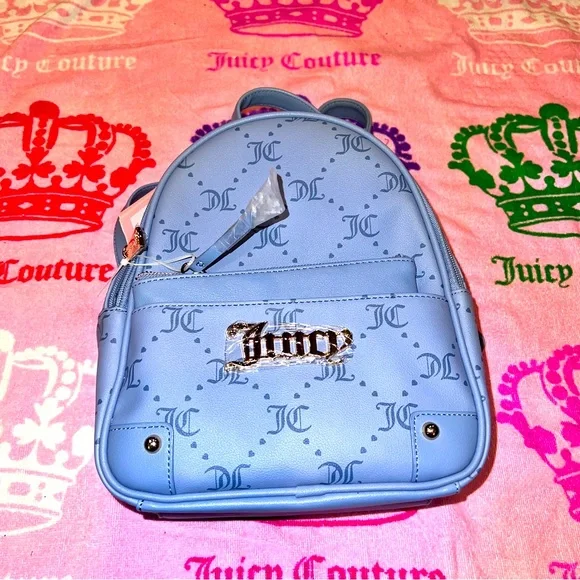 Juicy Couture | Bags | New Blue Juicy Couture Mini Backpack  display picture 2